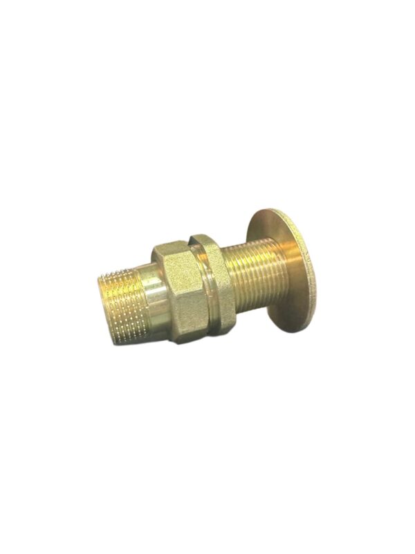 G.T. COMIS RACCORDO PER CASSONE 3/4" A 3PZ OTTONE GIALLO