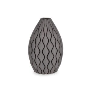 BIZZOTTO VASO KYLO GRIGIO H 28 0105676