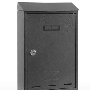 CASSETTA POSTA AURELIA CT3 ACCIAIO NERA/ANTRACITE 3140/OA