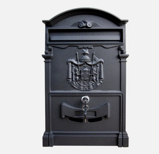 CASSETTA POSTALE ARTISTICA NERA 22078