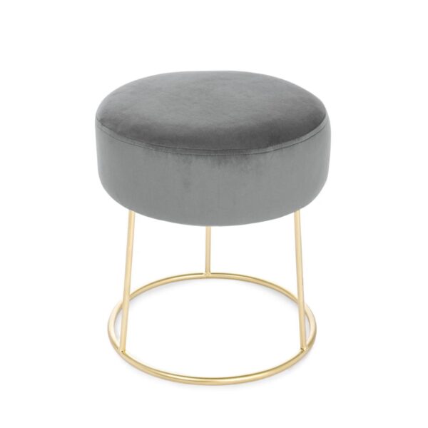 BIZZOTTO POUF CONTENITORE CLARISSA GRIGIO D35 0720880
