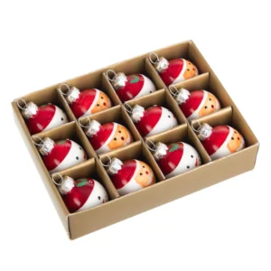 BIZZOTTO SFERA NATALE VETRO JOE D30 CONF.12PZ ART. 0930343