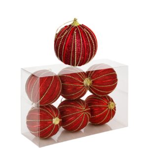BIZZOTTO SFERA NATALE HARPER ROSSO D80 CONF.6PZ ART. 0935785