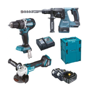 KIT ELETTROUTENSILI BRUSHLESS MAKITA 18V 7PZ ART. DLX3119TJ