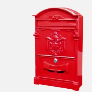 ALUBOX CASSETTA POSTALE LIFTER ROSSO