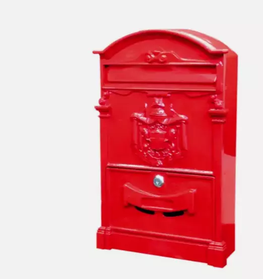 ALUBOX CASSETTA POSTALE LIFTER ROSSO