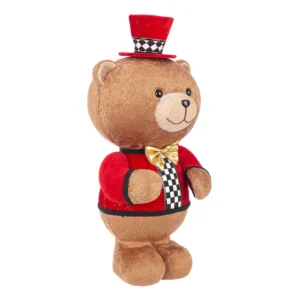 BIZZOTTO ORSO COLYN STAND ROSSO 22X48H NATALE  ART. 0939211