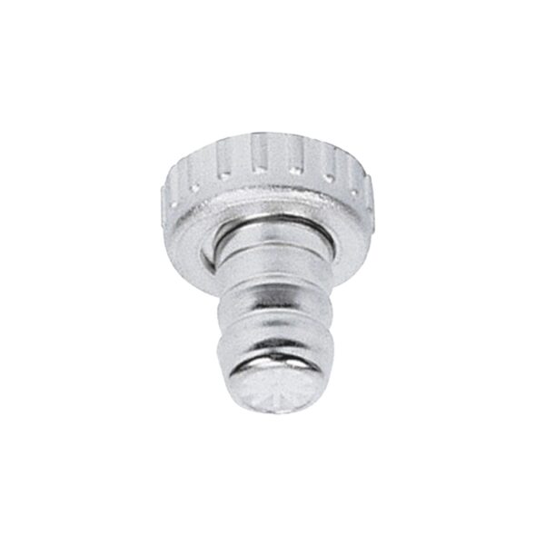 G.T. COMIS RACCORDO PORTAGOMMA OTTONE CROMATO DA 1"X3/4"