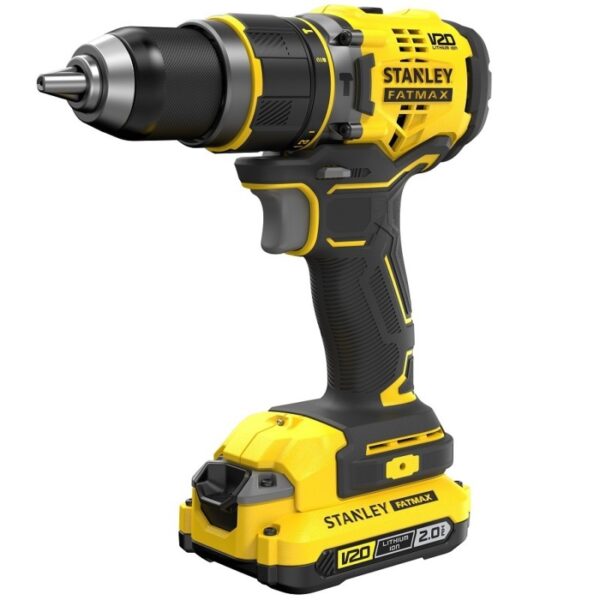 TRAPANO AVVITATORE STANLEY FATMAX 2 BATTERIE 4AH SFMCD721M2K-QW - immagine 3