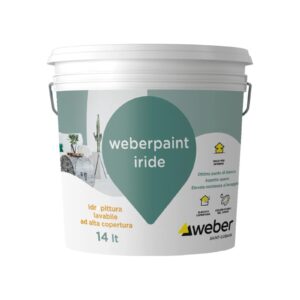 WEBERPAINT IRIDE BAINCO O COLORATO ALTACOPERTURA 14LT 5200932218