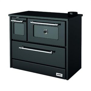 BLINKY CUCINA A LEGNA CON FORNO GIUSY PORTA VETRO ANTRACITE 98113-33