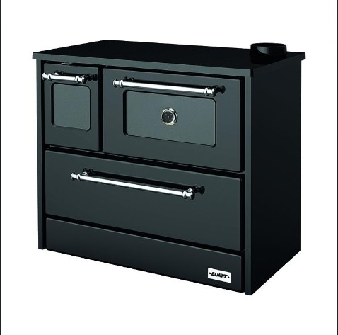 BLINKY CUCINA A LEGNA CON FORNO GIUSY PORTA VETRO ANTRACITE 98113-33
