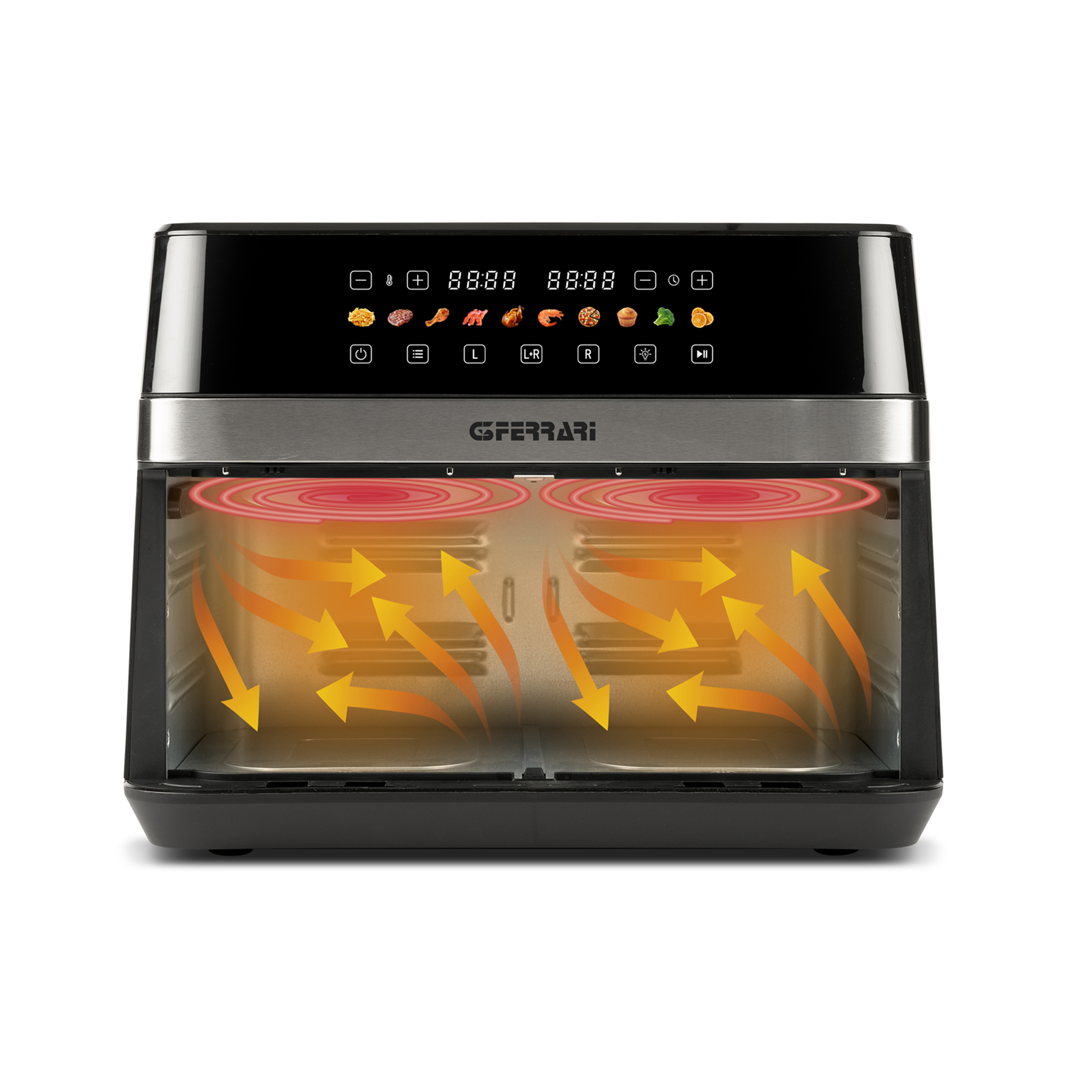 G3FERRARI FRIGGITRICE FRIGGISANO 6+6 COD. G10223 - immagine 7