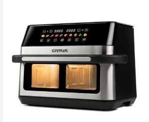 GFERRARI FRIGGITRICE AD ARIA 12 LT DOPPIA 6+6LT G10223