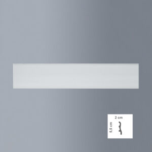 BOVELACCI BATTISCOPA BIANCO PB55BN