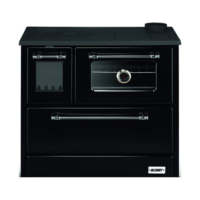 BLINKY CUCINA A LEGNA CON FORNO GIUSY PORTA VETRO ANTRACITE 98113-33 - immagine 2