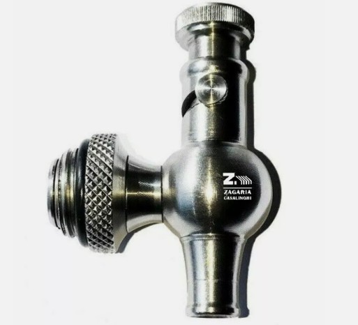 SANSONE CONTENITORE PER OLIO IN ACCIAIO INOX LT 5 CON RUBINETTO - immagine 3