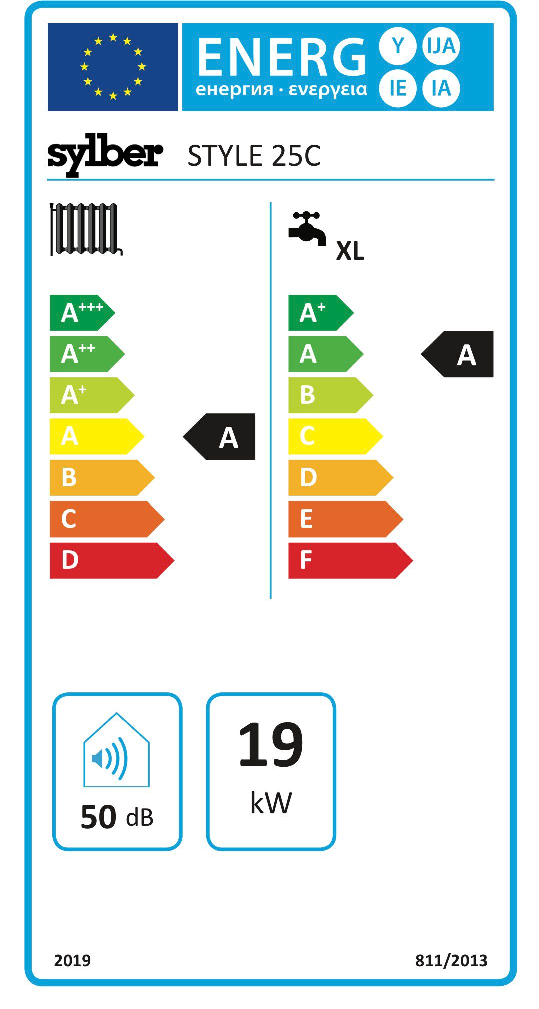 STYLE SCALDACQUA CALDAIA 25C SYLBER 20188341 - immagine 2