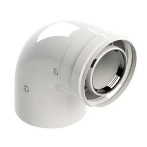 GOMITO COASSIALE CONDENSAZIONE  M/F STABILE 100/60 68171