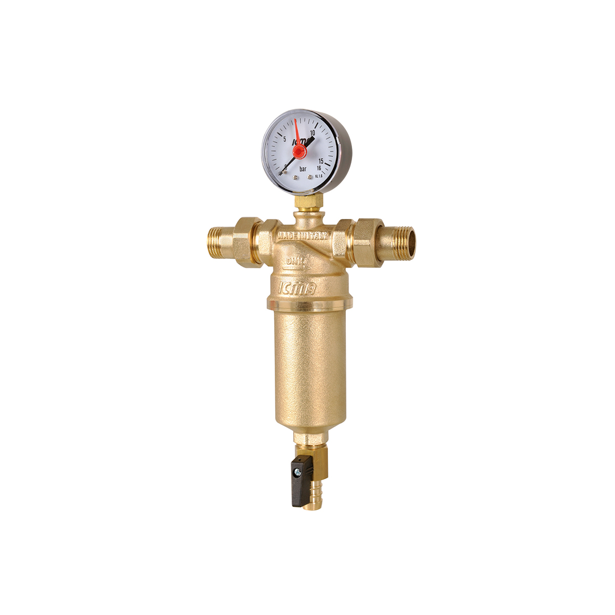 ICMA FILTRO AUTOPULENTE PER ACQUA F1/2-M3/4 100MICRON 25 BAR