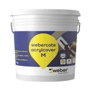 WEBERCOTE ACRYLCOVER M BASE CHIARA O COLORATA 25KG 5200765590 / 2P8