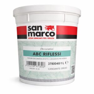 SAN MARCO DECORATIVO ABC RIFLESSI CANGIANTE  GRIGIO 1LT 3780040