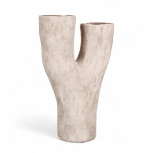 BIZZOTTO VASO HECTOR 2 BOCCHE NATURALE H48.5CM 0503398