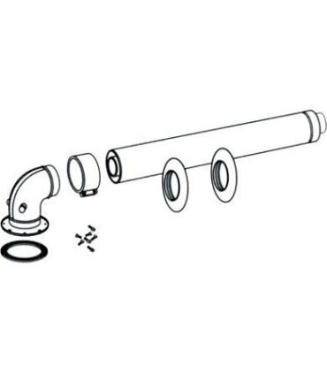 CHAFFOTEAUX KIT SCARICO FUMI COASSIALE 3318000 ferro-scaldino - immagine 2