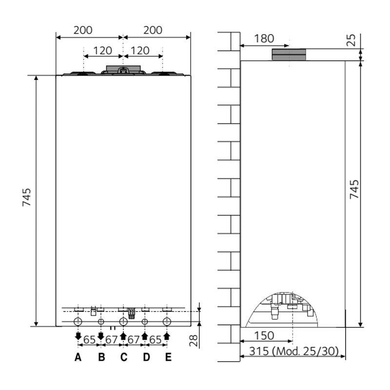 CHAFFOTEAUX CALDAIA INOA S 24 3310664 - immagine 3