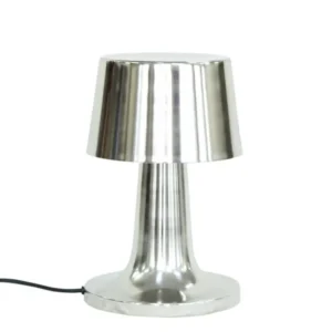 BIZZOTTO LAMPADA DA TAVOLO TURNER ARGENTO H34CM 0826711