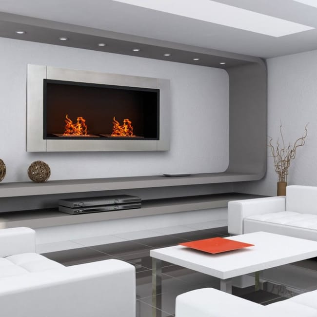 BIOCAMINO BIOETANOLO A INCASSO MANHATTAN MODERNO DF39129 - immagine 2