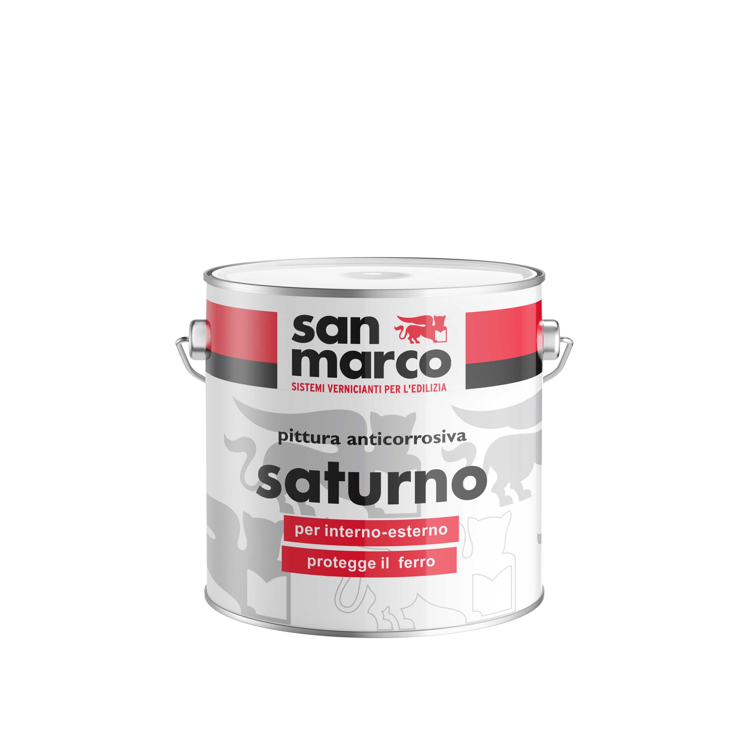 SATURNO ANTIRUGGINE LT 2,5 GRIGIO ART. 1910147