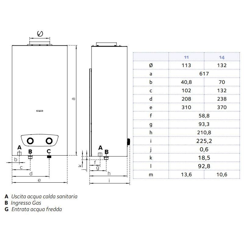 CHAFFOTEAUX SCALDINO BRD LNX ONM 11 LPG EU 3632417 - immagine 2