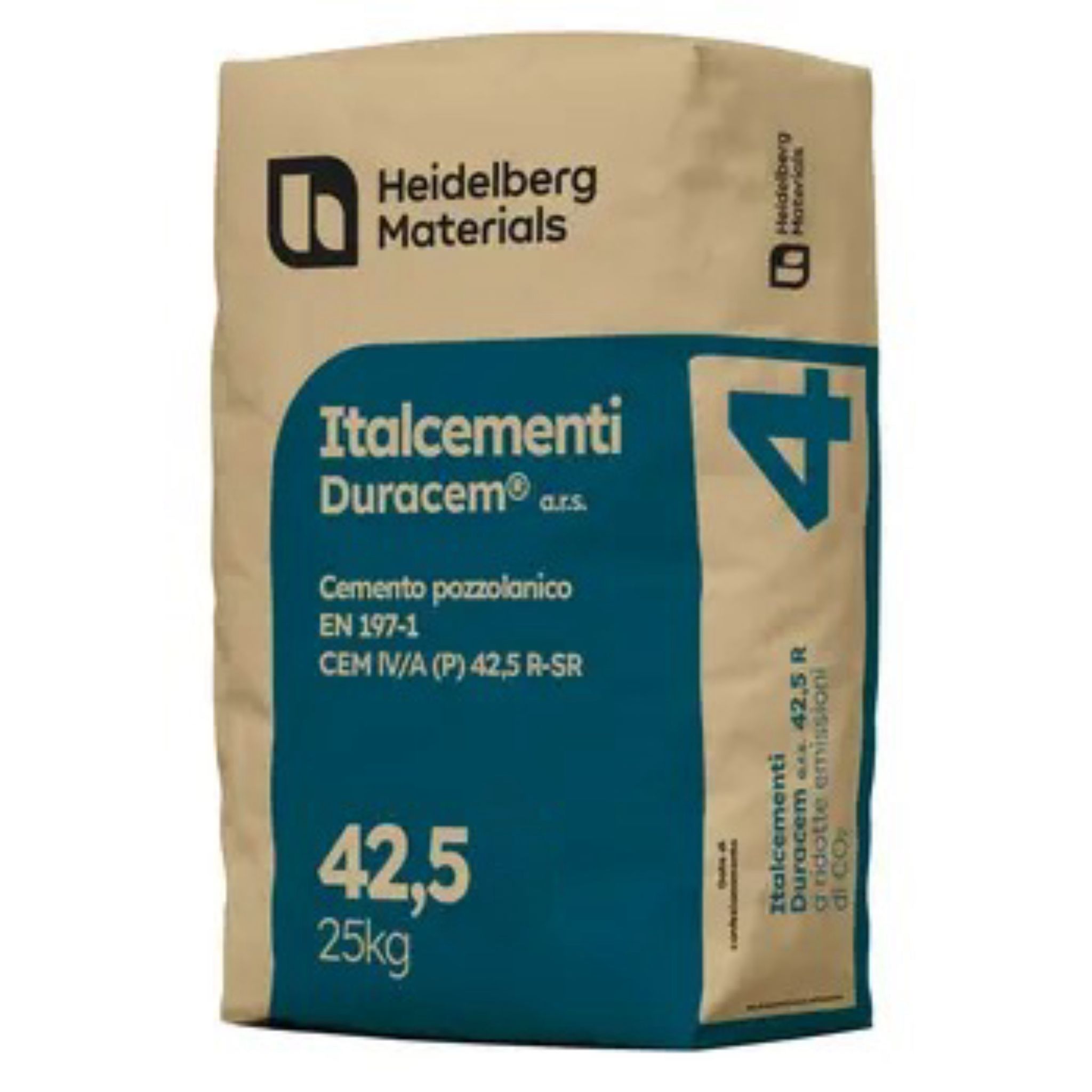 CEMENTO HEIDELBERG MATERIALS DURACEM EN 197-1 CEM IV/A (P) 42,5 N