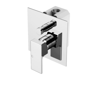 MISCELATORE KUBIK INCASSO VASCA/DOCCIA CON DEVIATORE 2534/25C0.CH