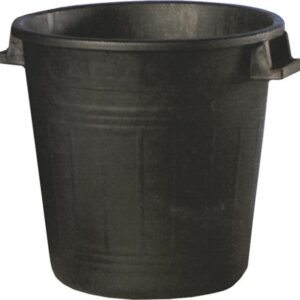 MASTELLO PORTADETRITI NERO 50LT