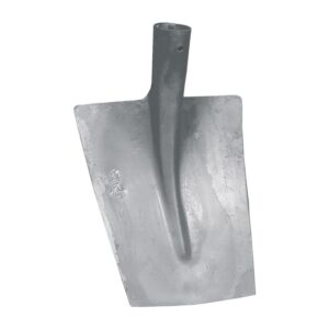 BADILE A PUNTA QUADRA IN ACCIAIO CON RINFORZO