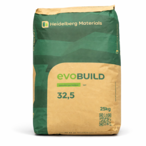 CEMENTO HEIDELBERG MATERIALS "EVOBUILD" GRIGIO 25 KG 32,5