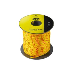 AKIFIX LENZA EDILIZIA GIALLA 100 MT NSM14003