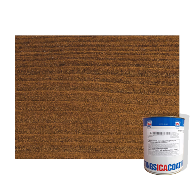 ICA IMPREGNANTE AD ACQUA MONOCOMPONENTE NOCE SCURO LT5 IM216C21-05 - immagine 2