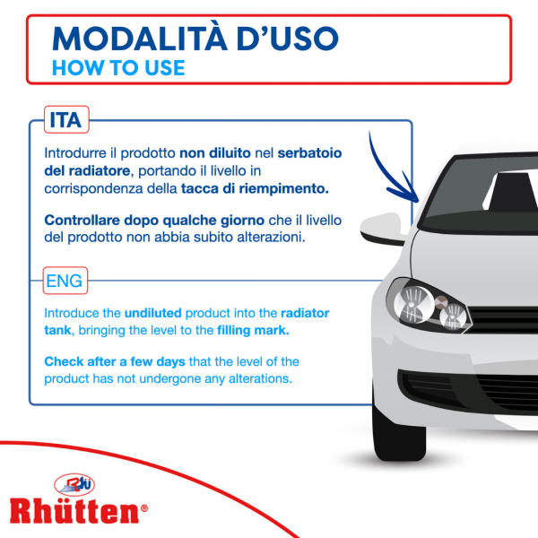 RHUTTEN LIQUIDO RADIATORE VERDE -26°C 1LT - immagine 4