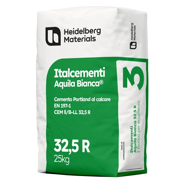 CEMENTO BIANCO AQUILA BIANCA - CEM II/B-LL 32,5 R ITALCEMENTI