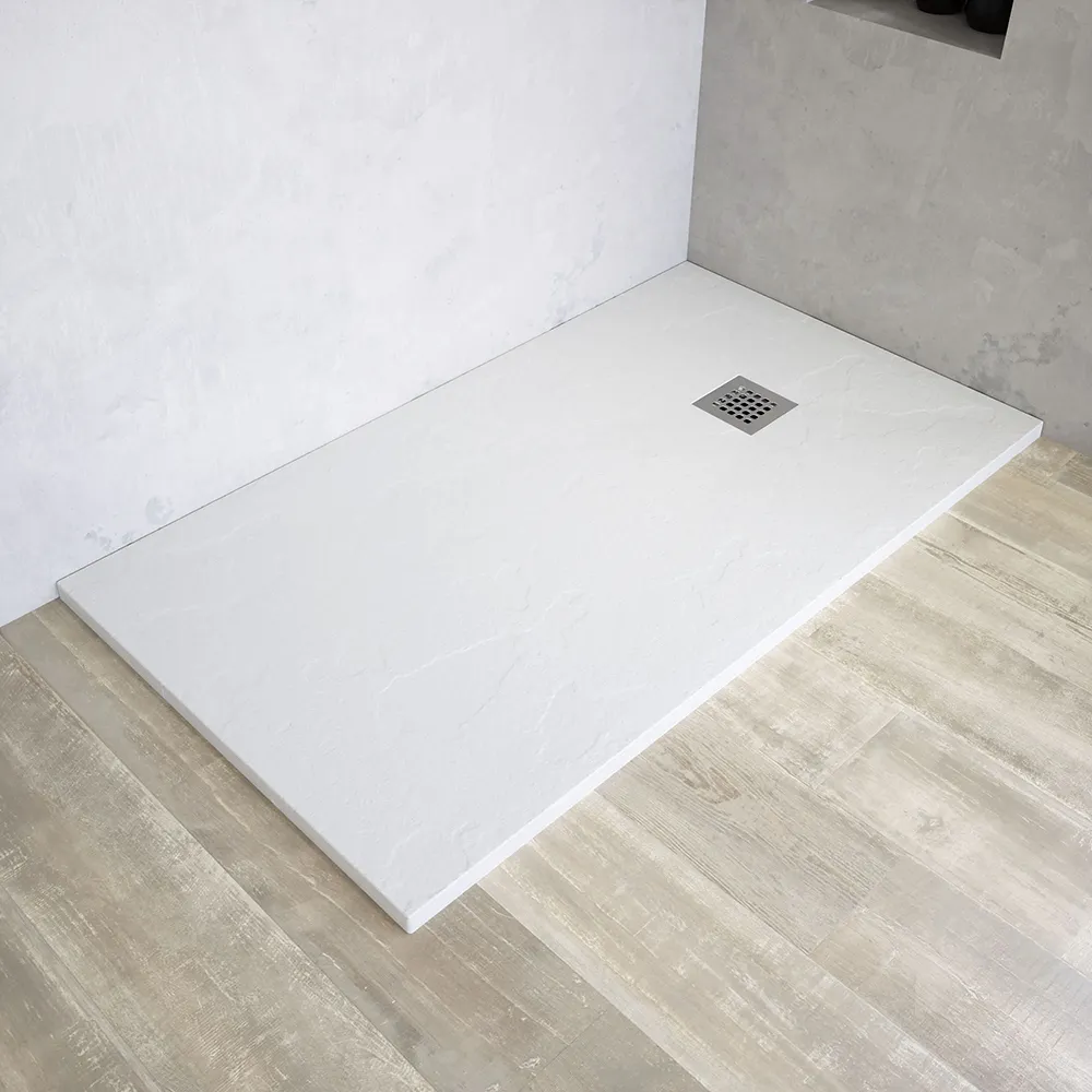 PIATTO DOCCIA ESTASI 80X130 H3 BIANCO - immagine 3