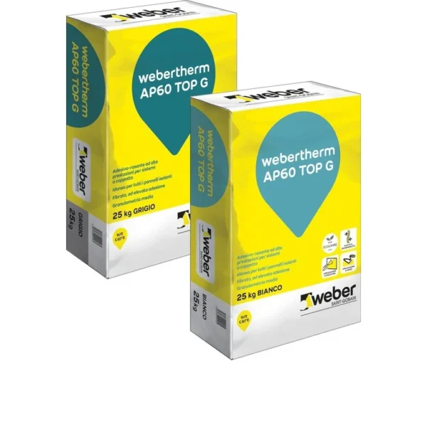 WEBERTHERM AP60 TOP G GRIGIO KG. 25 5200778820/1SO - Greco&Grana