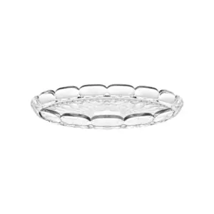 GUZZINI VASSOIO TONDO GRANDE "VANITY" 36CM TRASPARENTE COD. 128600LAR00