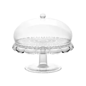 GUZZINI ALZATA CON CAMPANA "VANITY" TRASPARENTE COD. 131901SAR00