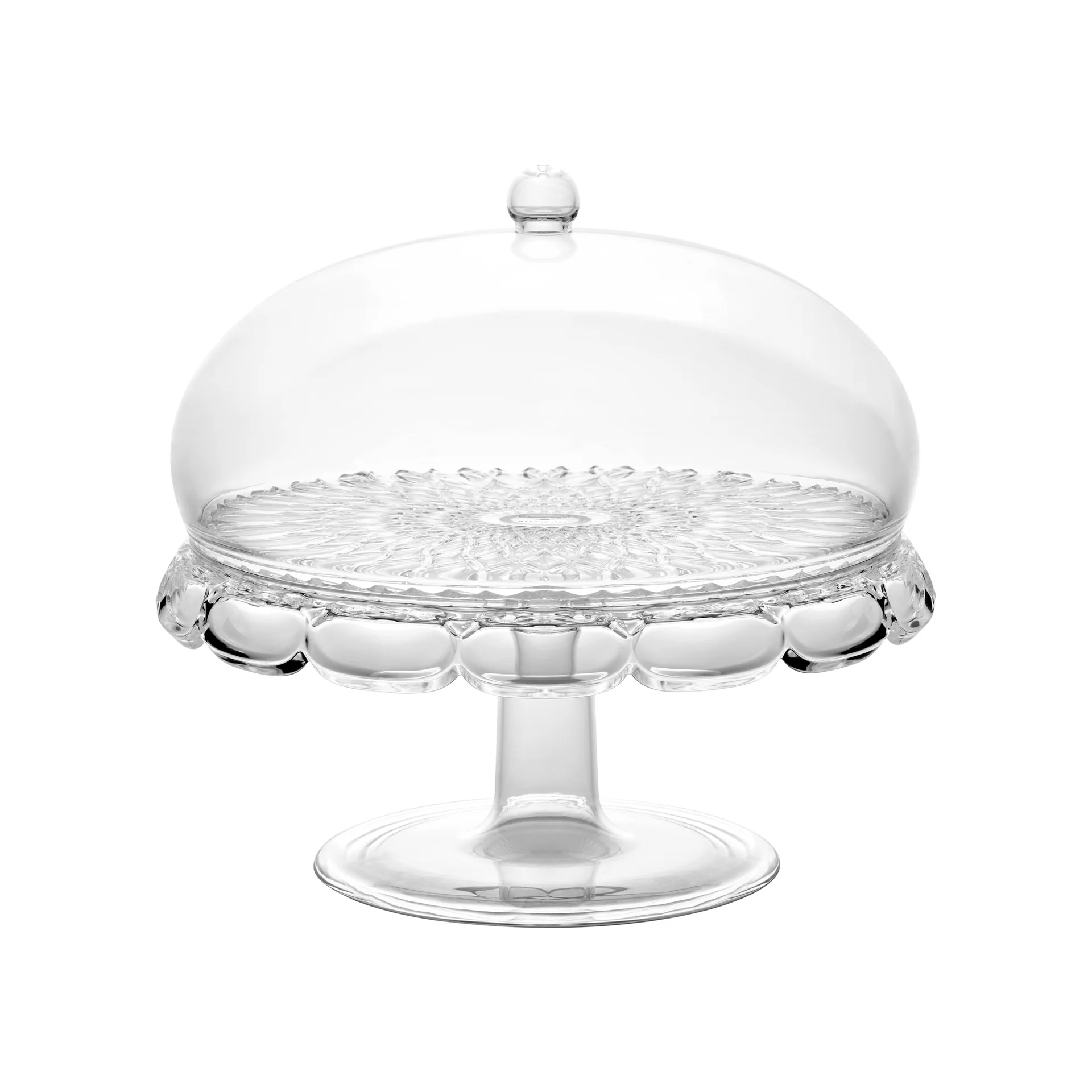 GUZZINI ALZATA CON CAMPANA "VANITY" TRASPARENTE COD. 131901SAR00