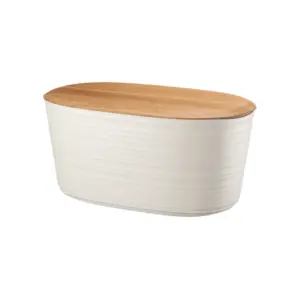 GUZZINI CASSETTA PANE CON COPERCHIO TAGLIERE IN BAMBÙ "TIERRA" COD. 179600156