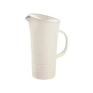 GUZZINI CARAFFA CON COPERCHIO "TIERRA" BIANCO LATTE COD. 181701156