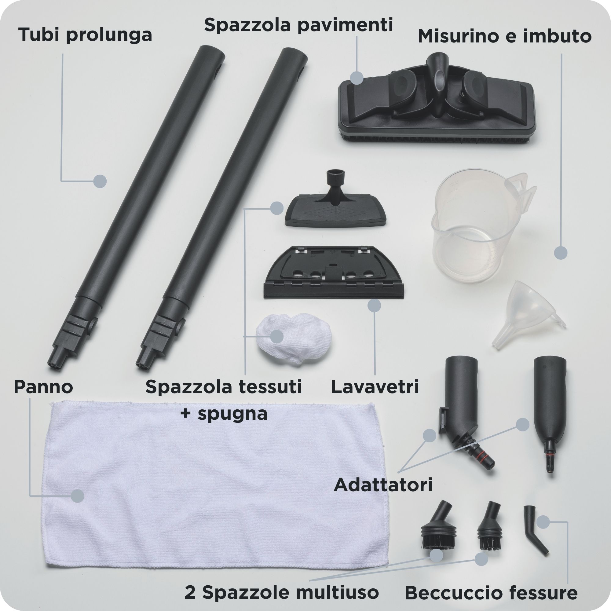 ARIETE PULITORE A VAPORE X-VAPOR DELUXE COD. 4146/05 - immagine 11
